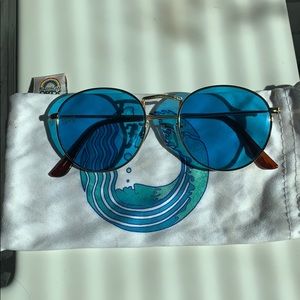 Aqua sunglasses